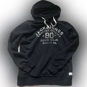 Jack & Jones Black Hoodie